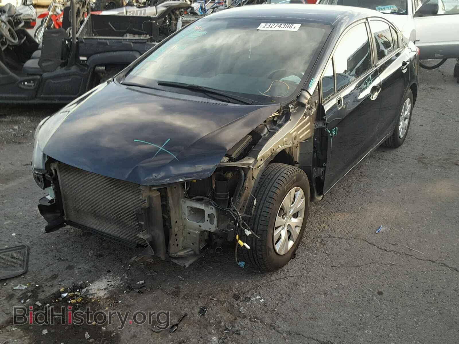 2012 HONDA CIVIC - VIN: 19XFB2F53CE345229 - Фото 2