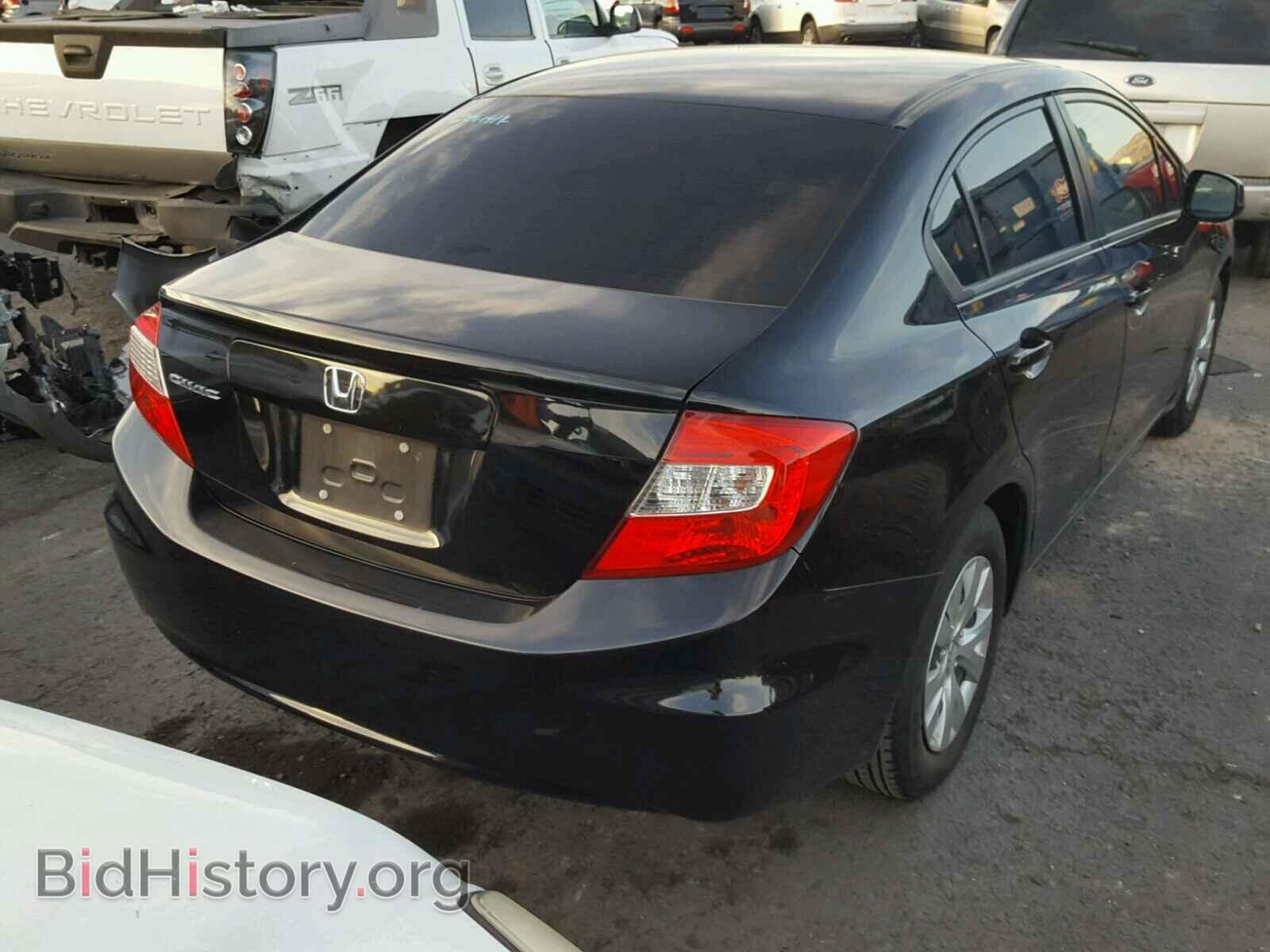 2012 HONDA CIVIC - VIN: 19XFB2F53CE345229 - Фото 4