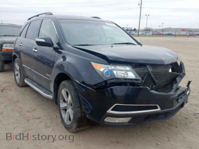 2013 Acura MDX MDX Techno, черный — VIN 2HNYD2H47DH500162, Copart