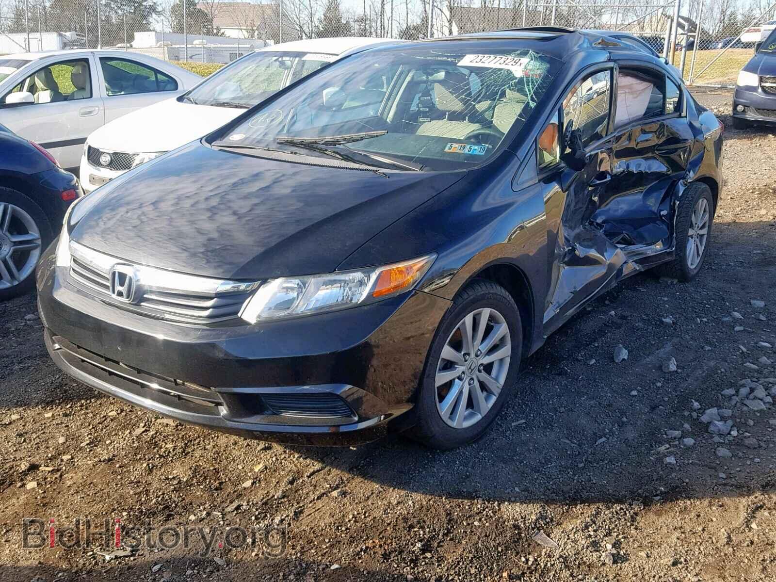 2012 HONDA CIVIC - VIN: 2HGFB2F85CH321840 - Фото 2