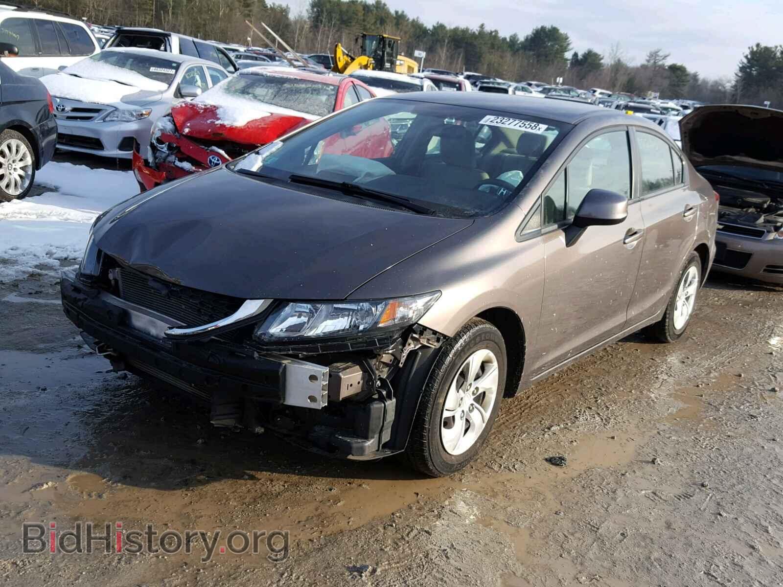 2013 HONDA CIVIC - VIN: 2HGFB2F50DH527008 - Фото 2