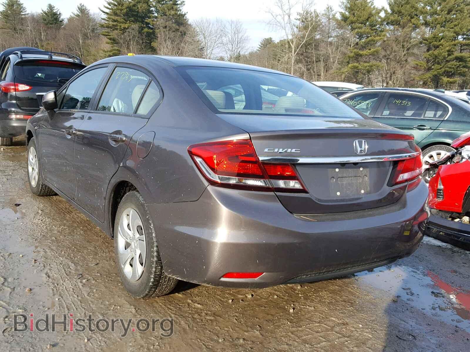 2013 HONDA CIVIC - VIN: 2HGFB2F50DH527008 - Фото 3