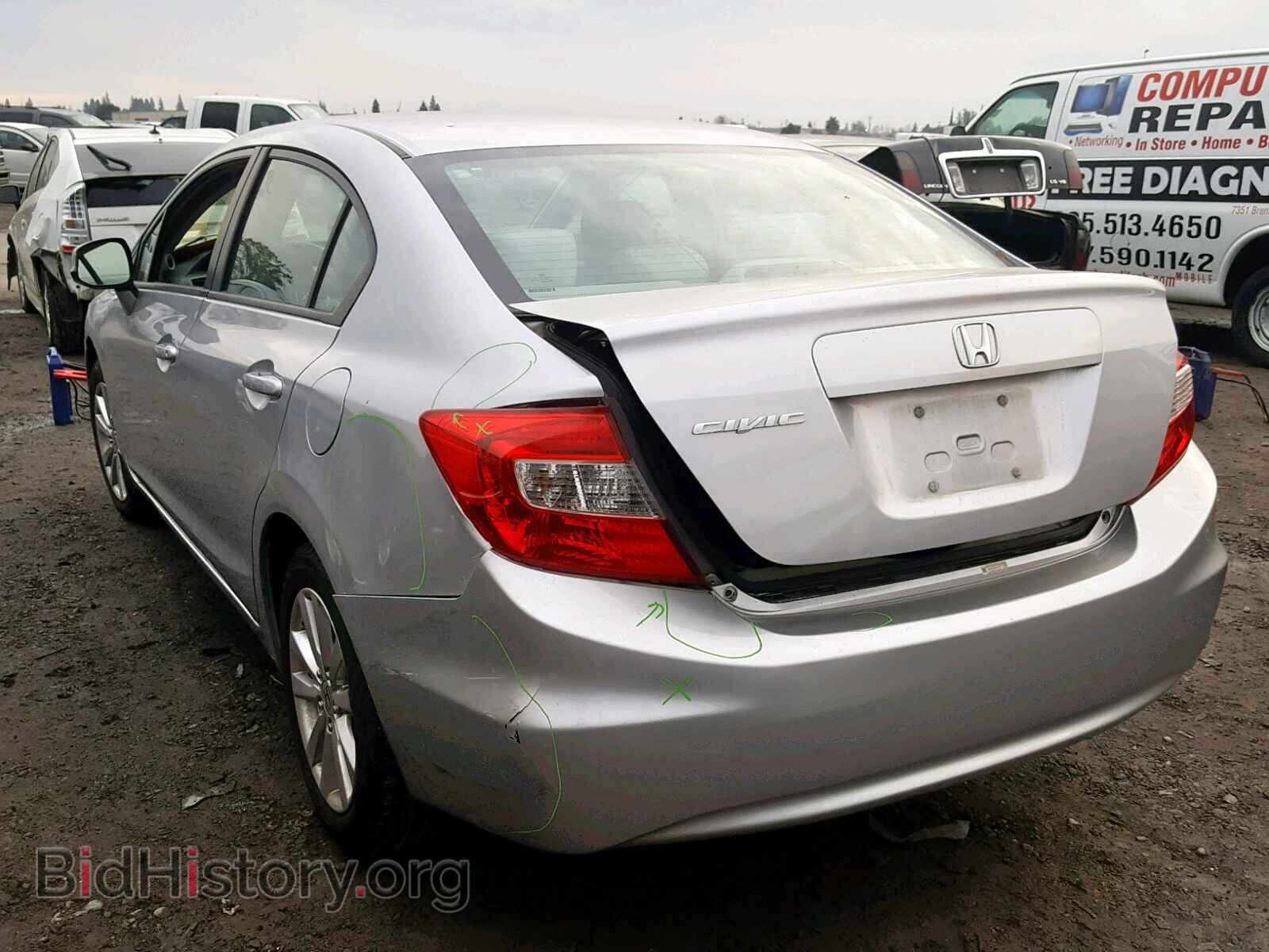 2012 HONDA CIVIC - VIN: 19XFB2F80CE331217 - Фото 3