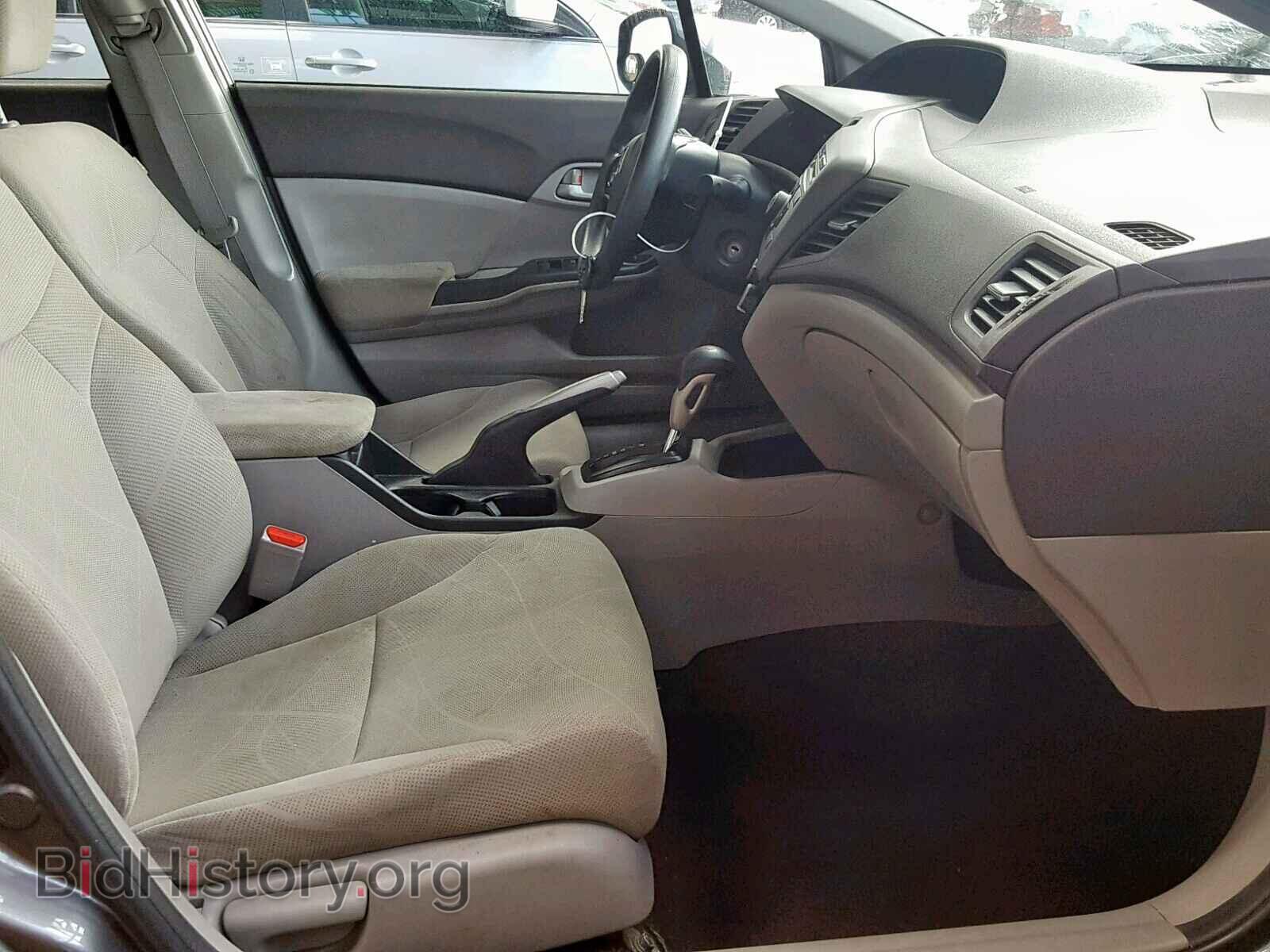 2012 HONDA CIVIC LX - VIN: 19XFB2F54CE046168 - Фото 5