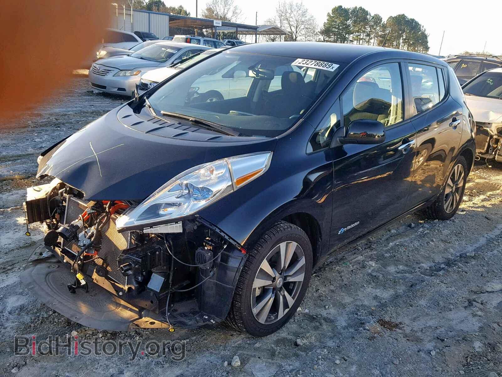2015 NISSAN LEAF - VIN: 1N4AZ0CP6FC324411 - Фото 2
