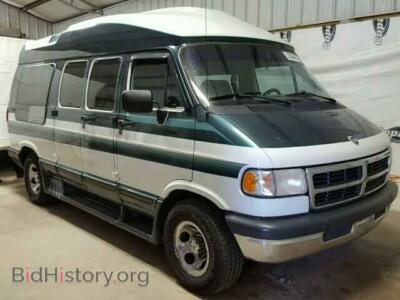 1996 Dodge RAM VAN RAM Van B2, зеленый — VIN 2B7HB21Y6TK126380, Copart