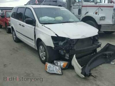 2012 Dodge RAM VAN RAM Van CA, белый — VIN 2C4RDGAGXCR244023, Copart