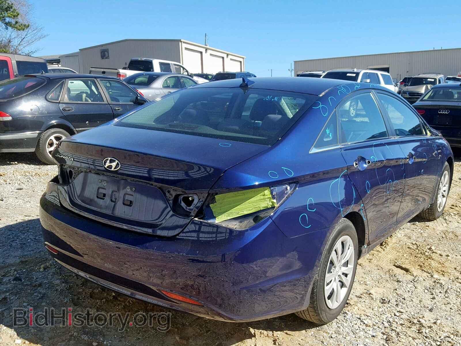 2012 HYUNDAI SONATA - VIN: 5NPEB4ACXCH404463 - Photo 4