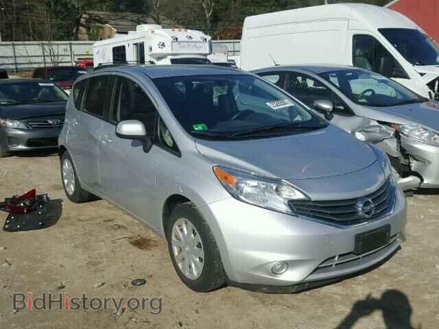 2014 Nissan VERSA Versa Note (VIN 3N1CE2CP7EL375884) — photo 1 of 10, Copart, damage: rear end