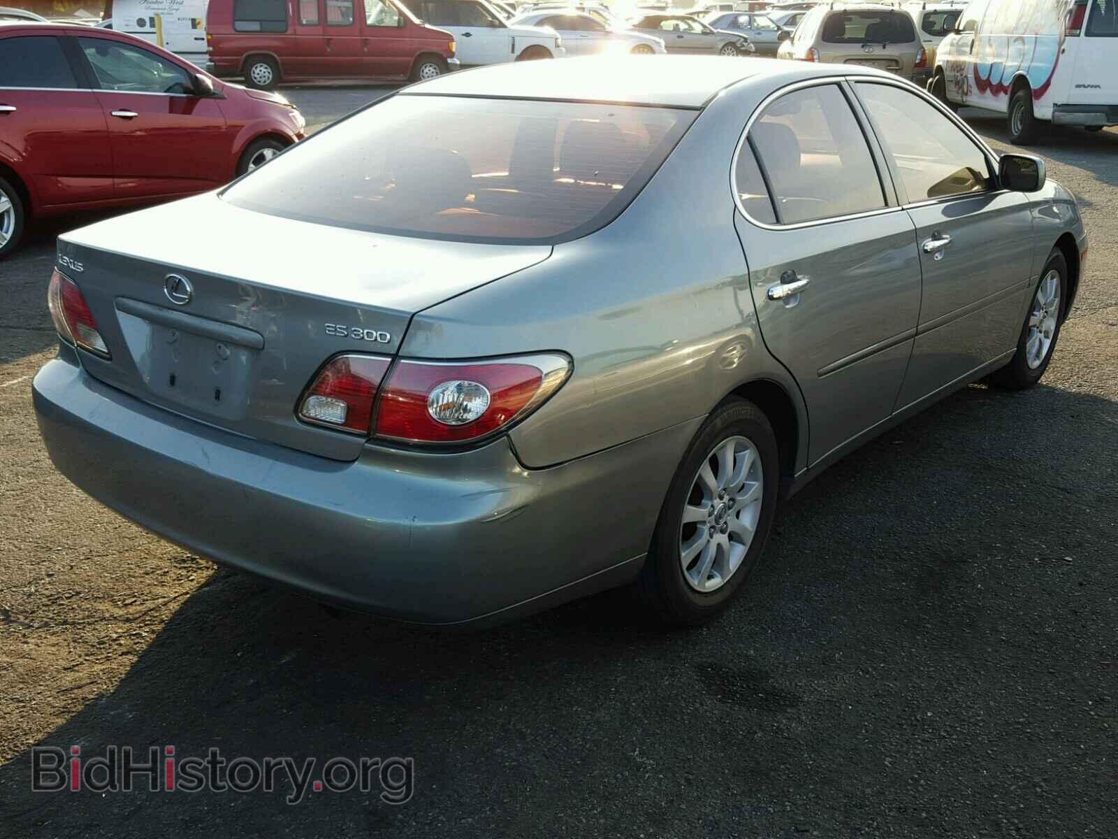 2003 LEXUS ES300 - VIN: JTHBF30GX36009925 - Фото 4