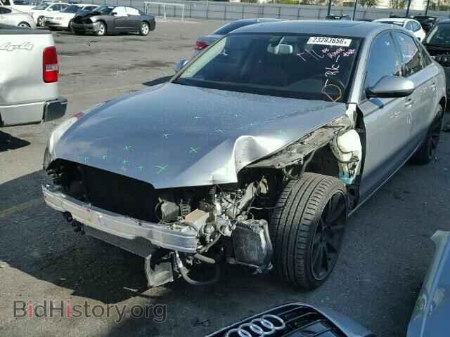 2012 AUDI A6 - VIN: WAUGGAFC0CN144010 - Фото 2