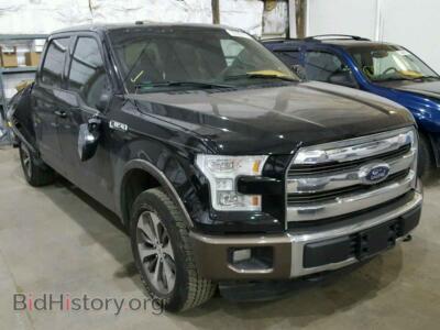 2016 Ford F150 F150 Super, black — VIN 1FTEW1EF6GFB11344, Copart