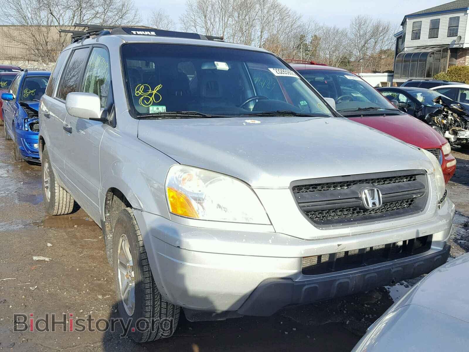 Photo 5FNYF18575B035344 - HONDA PILOT 2005