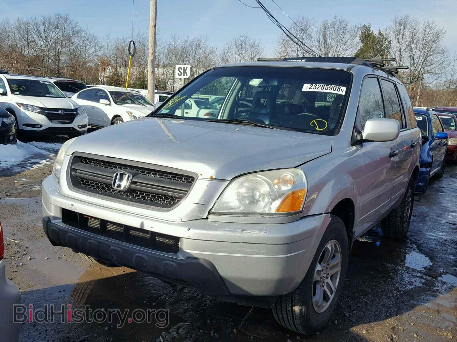 2005 HONDA PILOT - VIN: 5FNYF18575B035344 - Фото 2