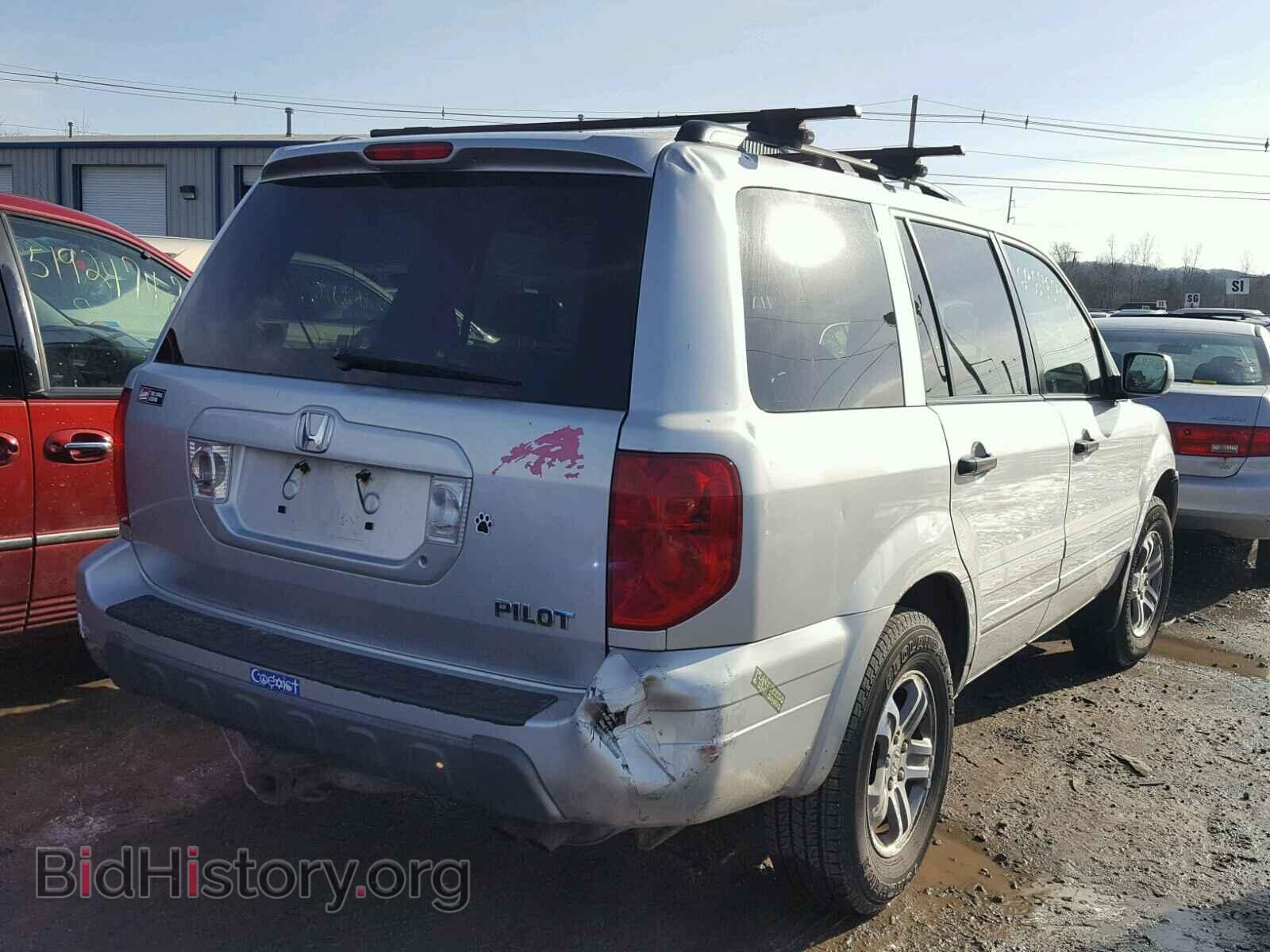 2005 HONDA PILOT - VIN: 5FNYF18575B035344 - Фото 4