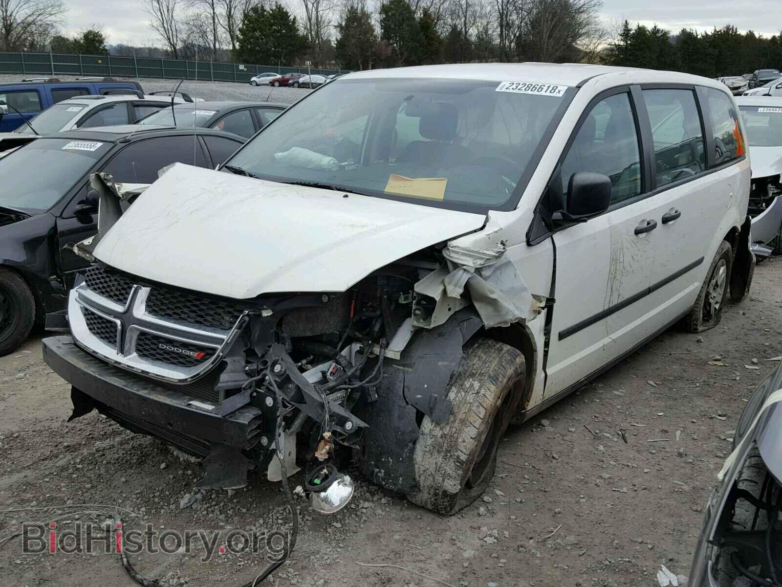 2013 DODGE CARAVAN - VIN: 2C4RDGBG5DR563720 - Фото 2