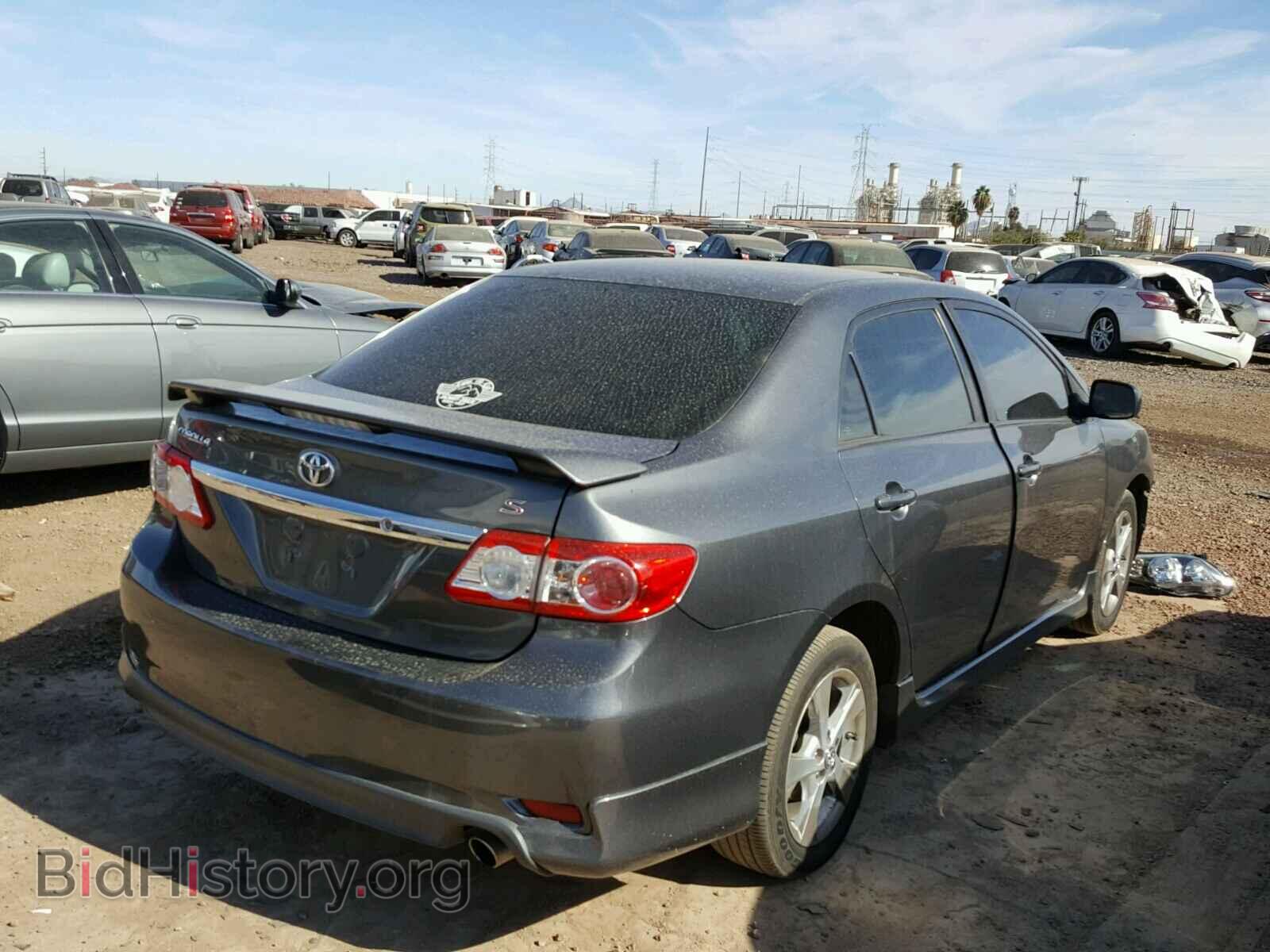 2011 TOYOTA COROLLA BA - VIN: 2T1BU4EE2BC554190 - Фото 4