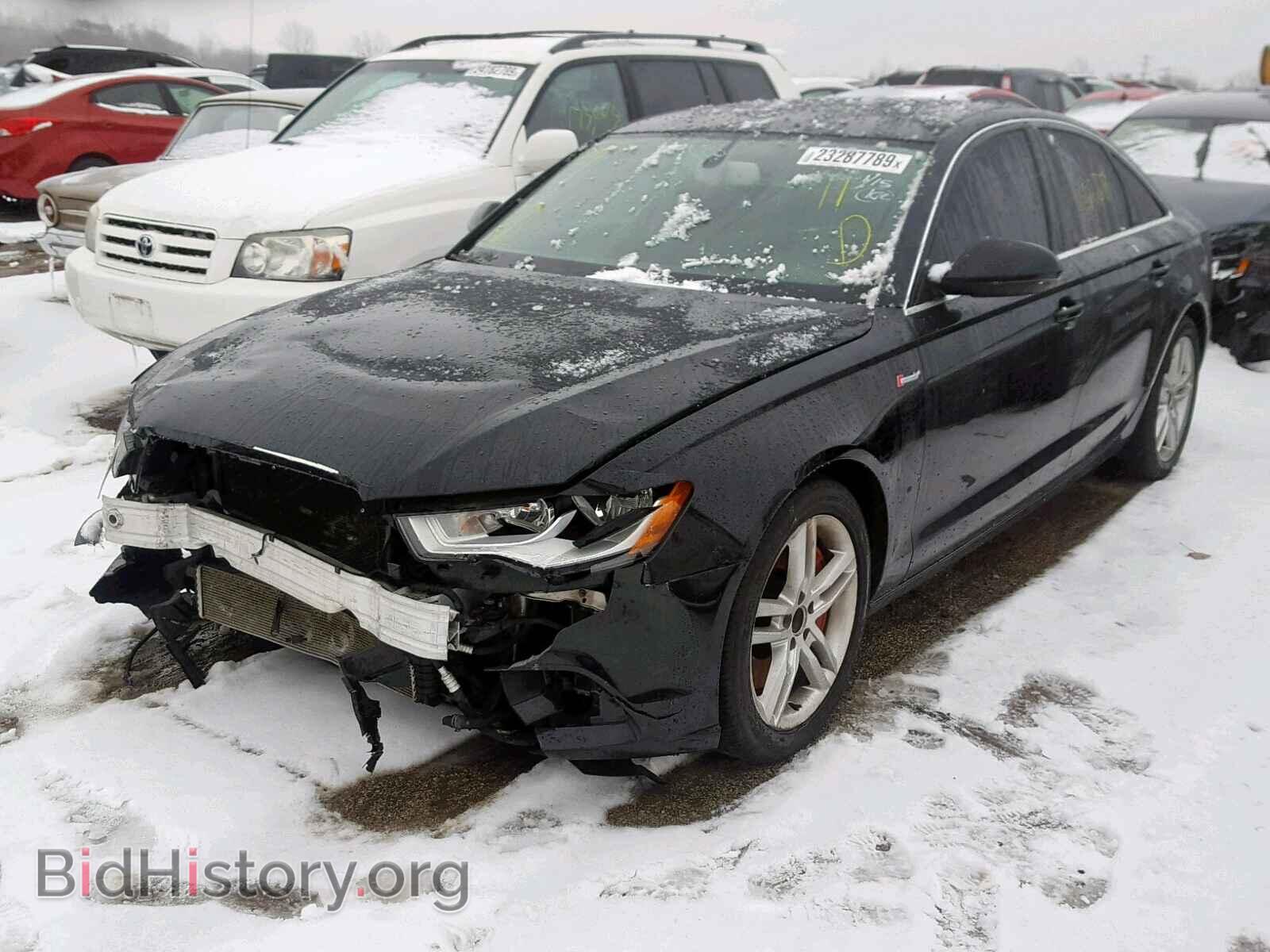 2012 AUDI A6 - VIN: WAUBGAFC5CN006294 - Фото 2