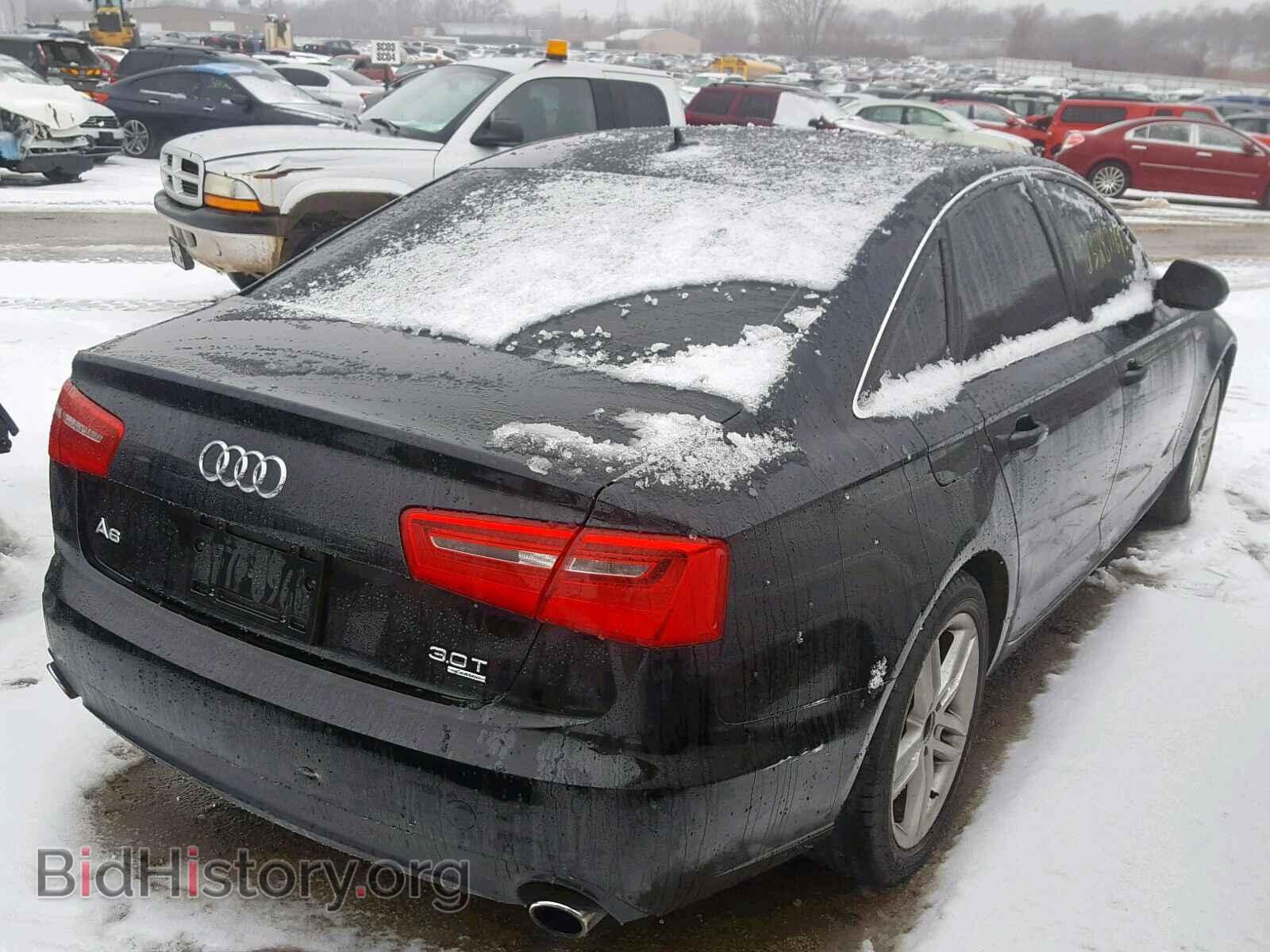 2012 AUDI A6 - VIN: WAUBGAFC5CN006294 - Фото 4