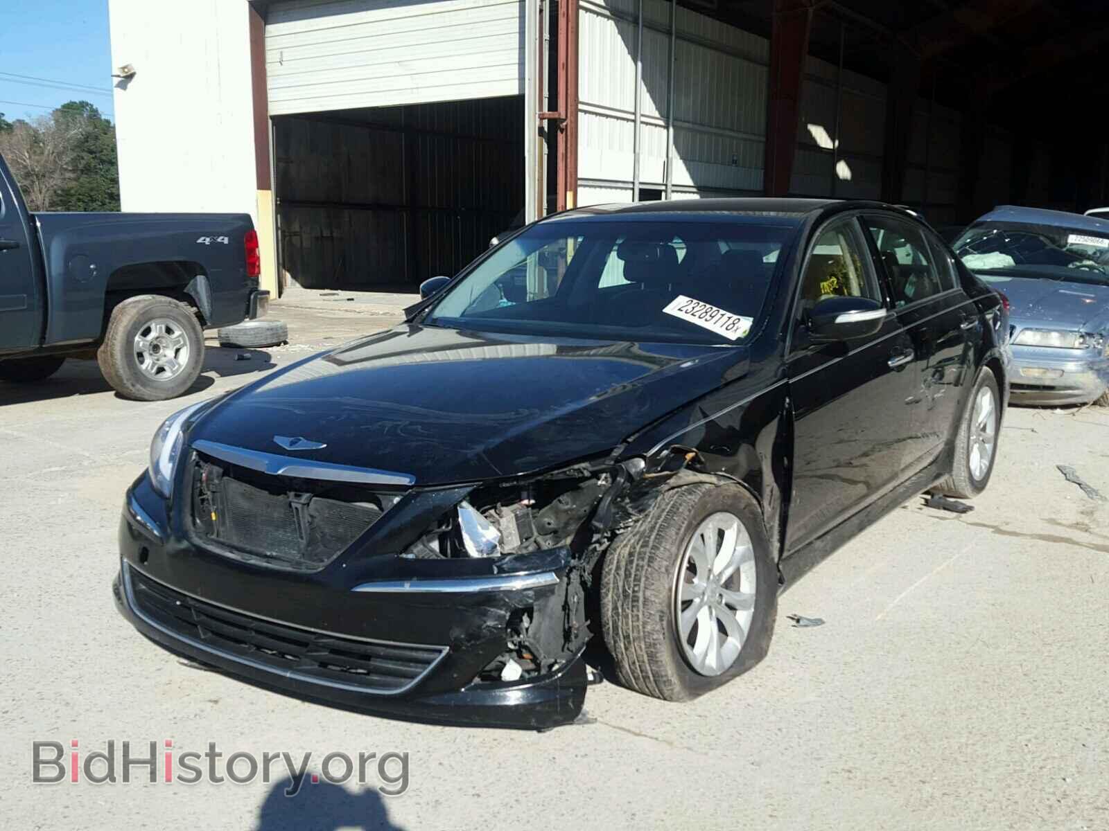 2012 HYUNDAI GENESIS - VIN: KMHGC4DD7CU204488 - Фото 2