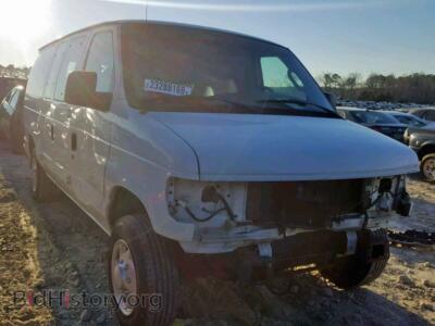 2007 Ford ECONOLINE, белый — VIN 1FTNE14W87DA14629, Copart