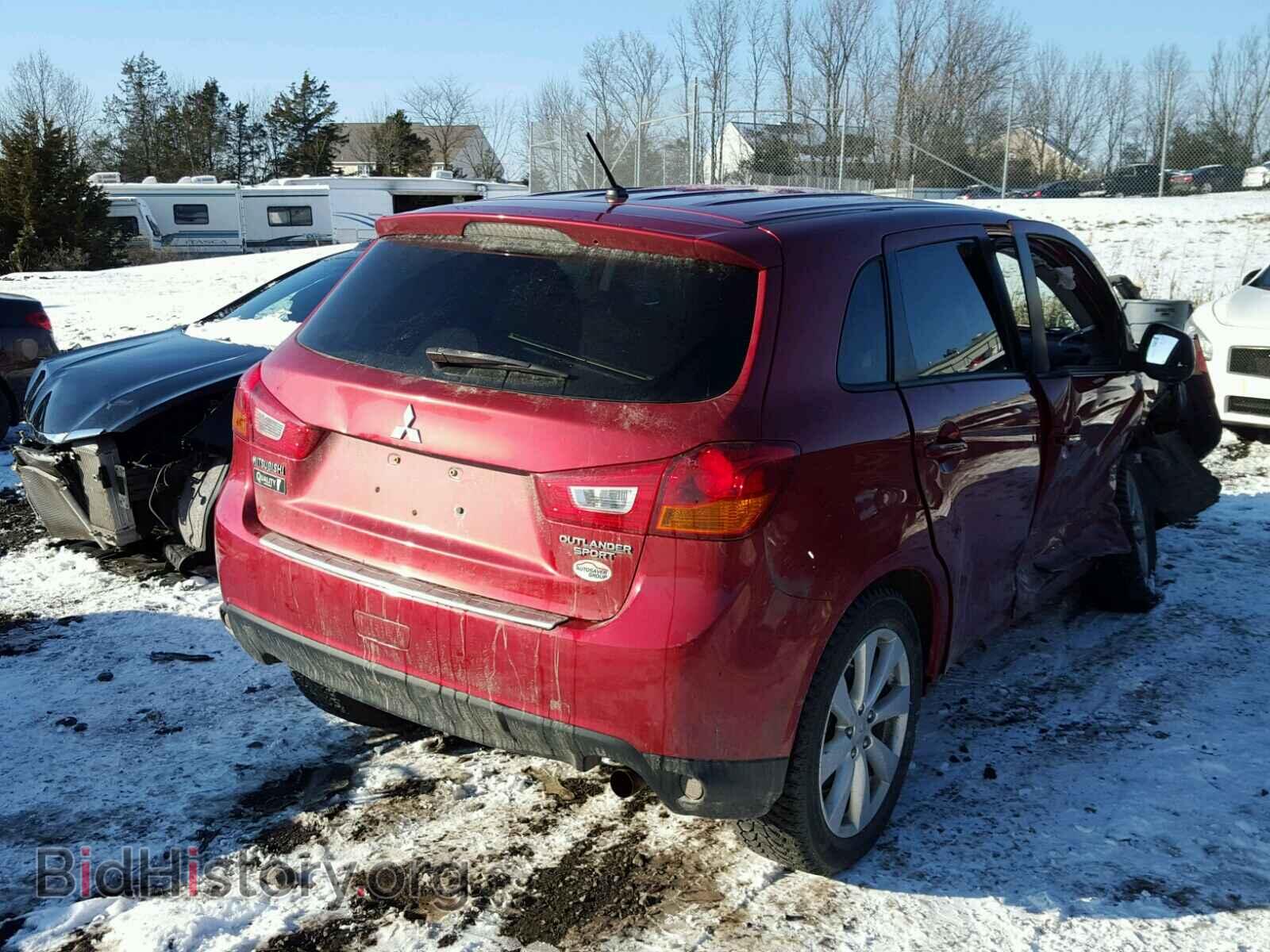 2013 MITSUBISHI OUTLANDER - VIN: 4A4AP3AU0DE019975 - Фото 4
