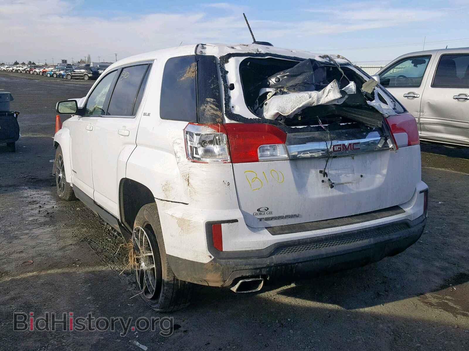 2016 GMC TERRAIN SL - VIN: 2GKALMEK0G6233377 - Фото 3