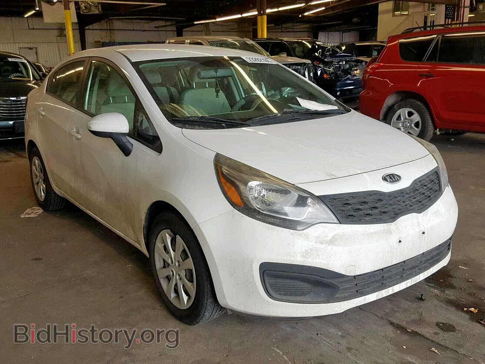 Photo KNADM4A34D6110586 - KIA RIO 2013