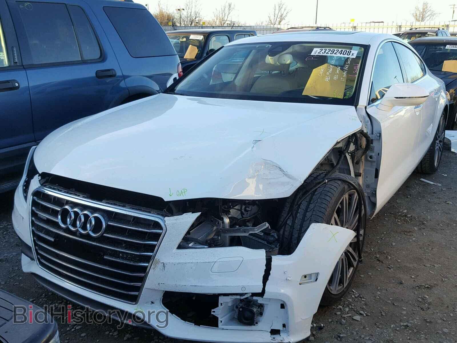 2013 AUDI A7 - VIN: WAU3GAFC0DN021193 - Фото 2