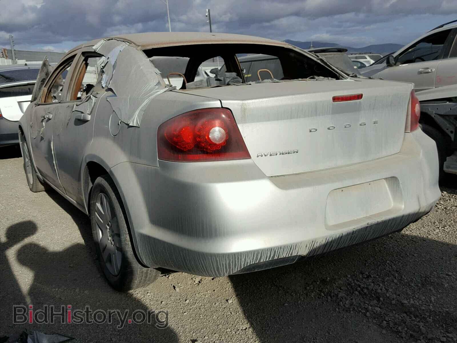 2012 DODGE AVENGER - VIN: 1C3CDZAB0CN247472 - Фото 3