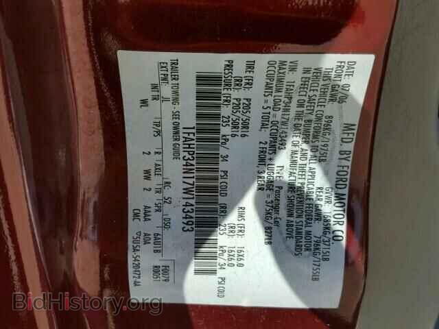 2007 FORD FOCUS - VIN: 1FAHP34N17W143493 - Фото 10