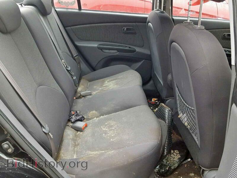 2011 Kia RIO BASE (VIN KNADH4A31B6750353) — photo 6 of 10