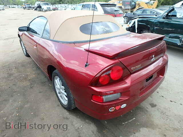 2002 MITSUBISHI ECLIPSE - VIN: 4A3AE45GX2E035389 - Фото 3