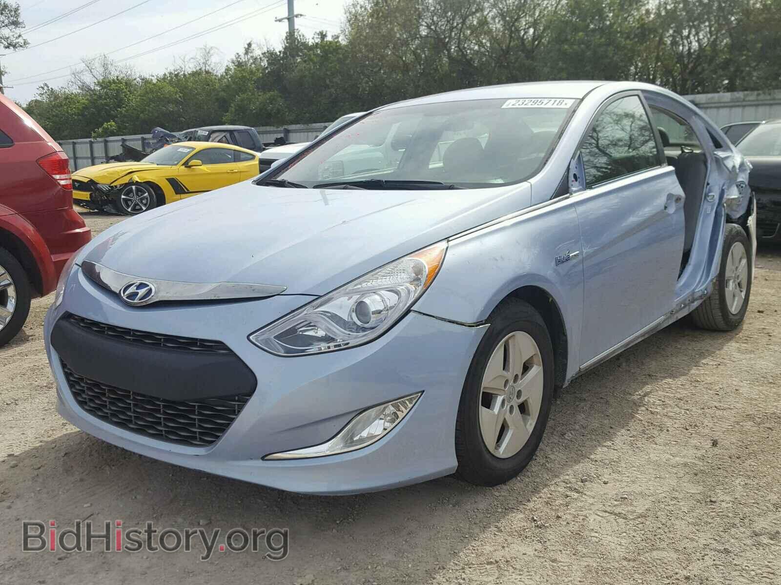 2012 HYUNDAI SONATA - VIN: KMHEC4A47CA031987 - Фото 2