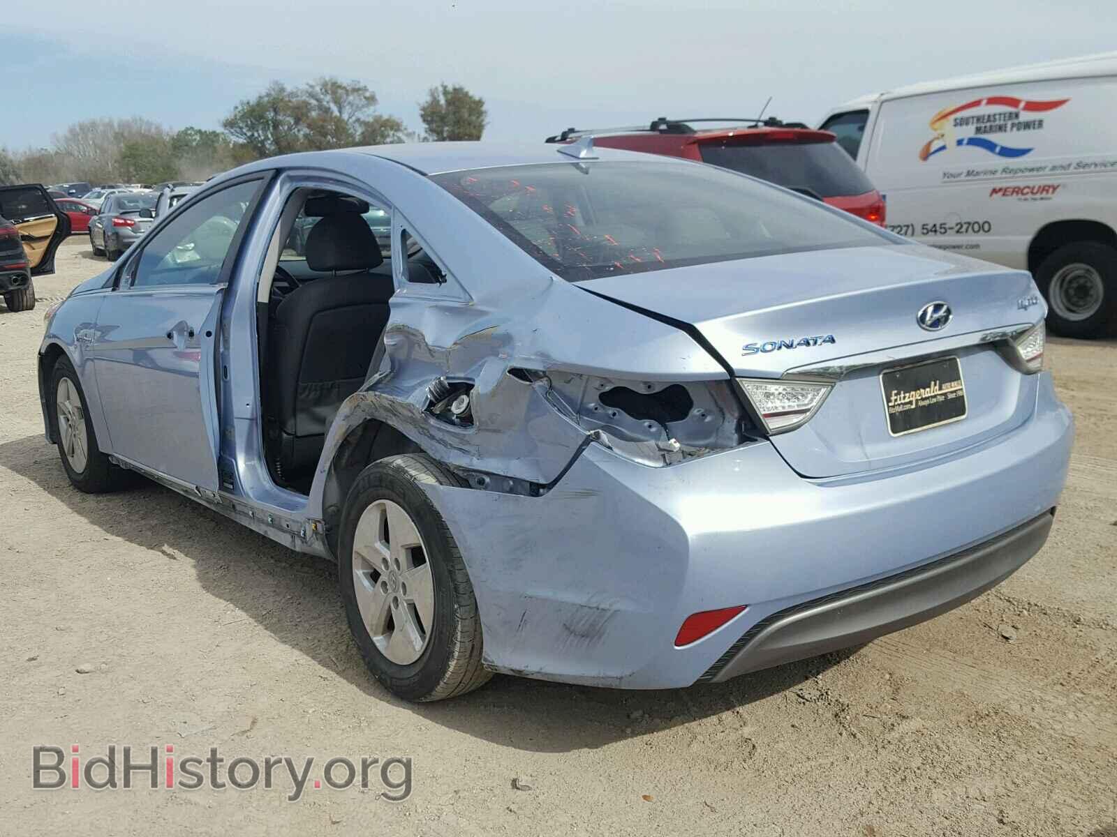 2012 HYUNDAI SONATA - VIN: KMHEC4A47CA031987 - Фото 3