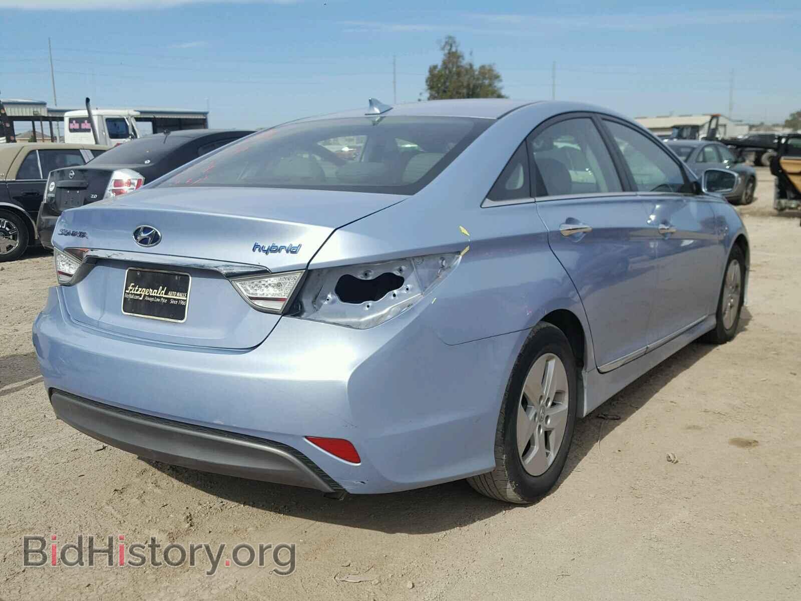 2012 HYUNDAI SONATA - VIN: KMHEC4A47CA031987 - Фото 4