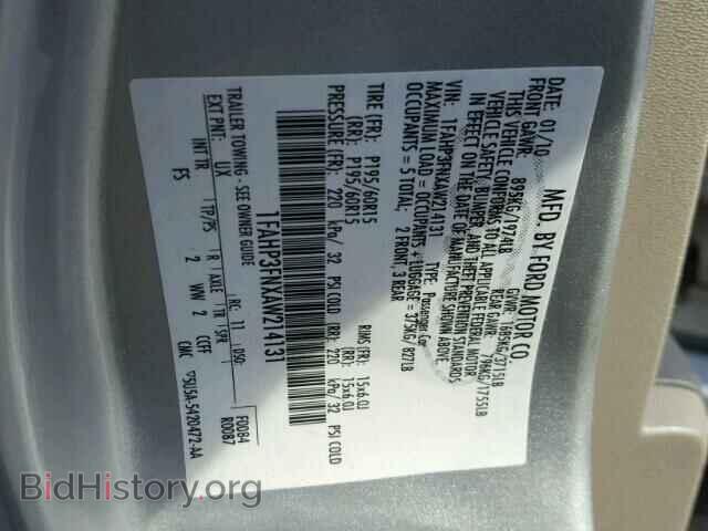 2010 FORD FOCUS - VIN: 1FAHP3FNXAW214131 - Фото 10