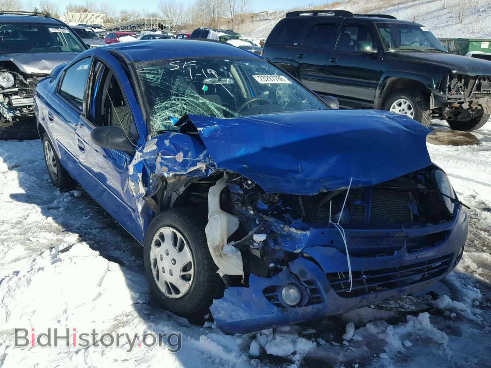 Фотография 1B3ES56C54D617487 - DODGE NEON 2004