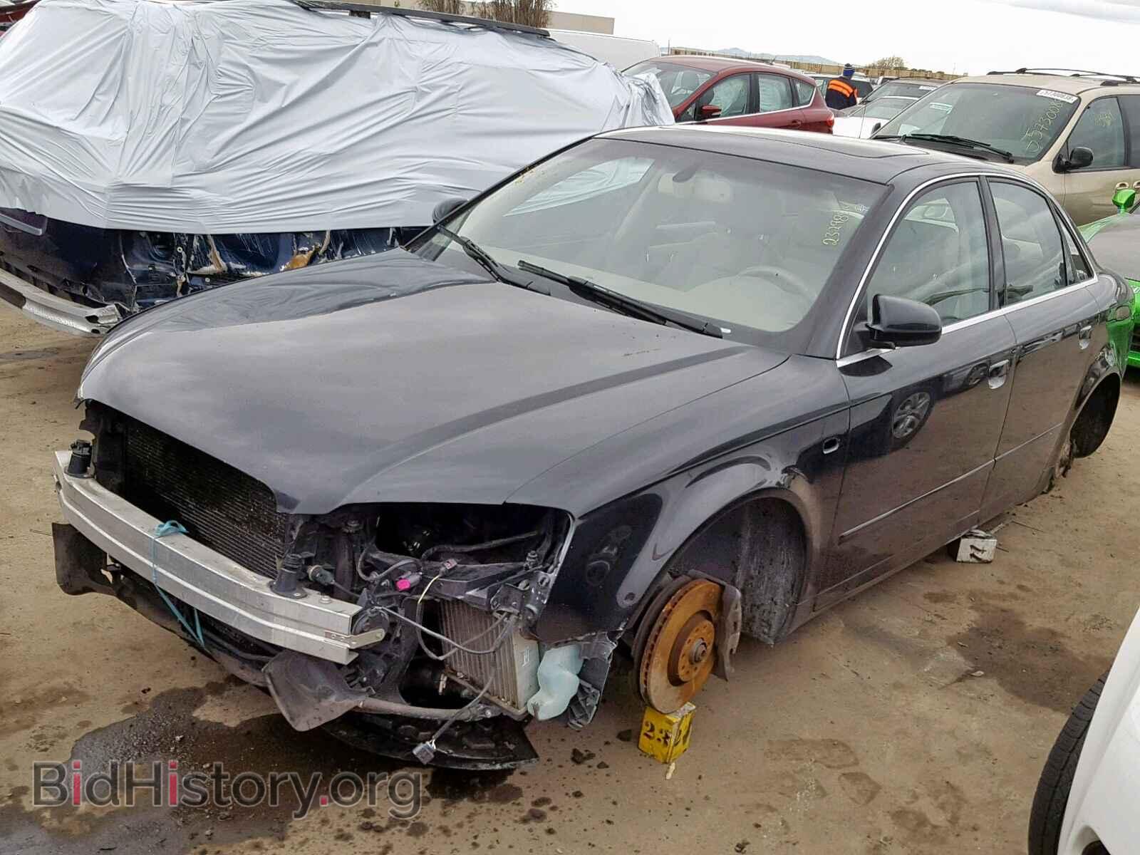 2007 AUDI A4 - VIN: WAUDF78E37A174168 - Фото 2
