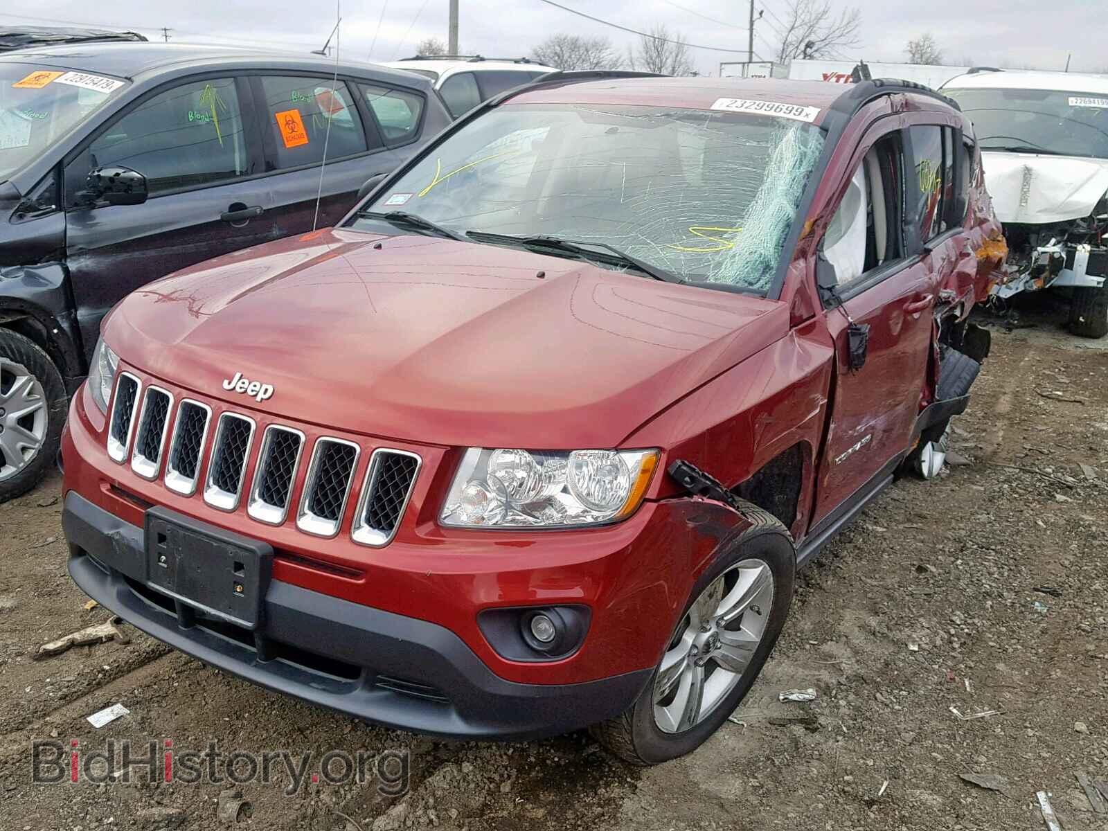 2012 JEEP COMPASS SP - VIN: 1C4NJDBB9CD623896 - Фото 2