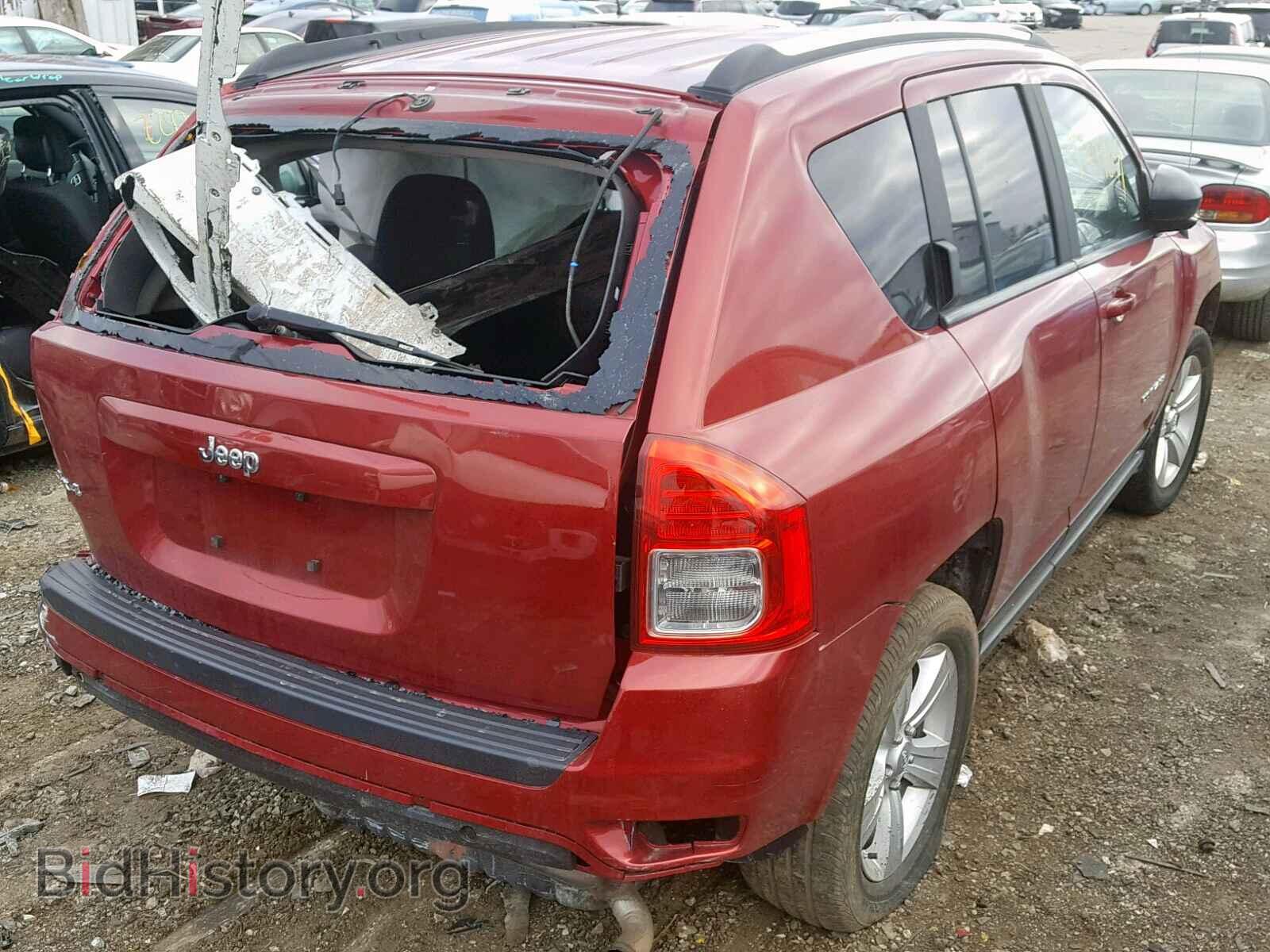 2012 JEEP COMPASS SP - VIN: 1C4NJDBB9CD623896 - Фото 4
