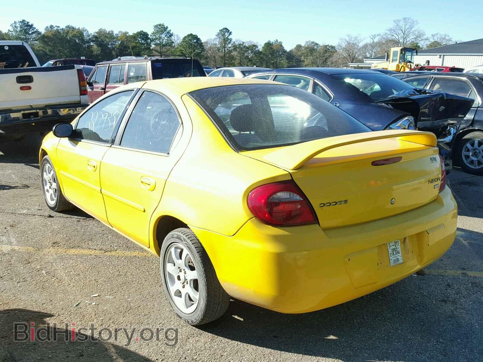 2003 DODGE NEON - VIN: 1B3ES56C93D257820 - Фото 3