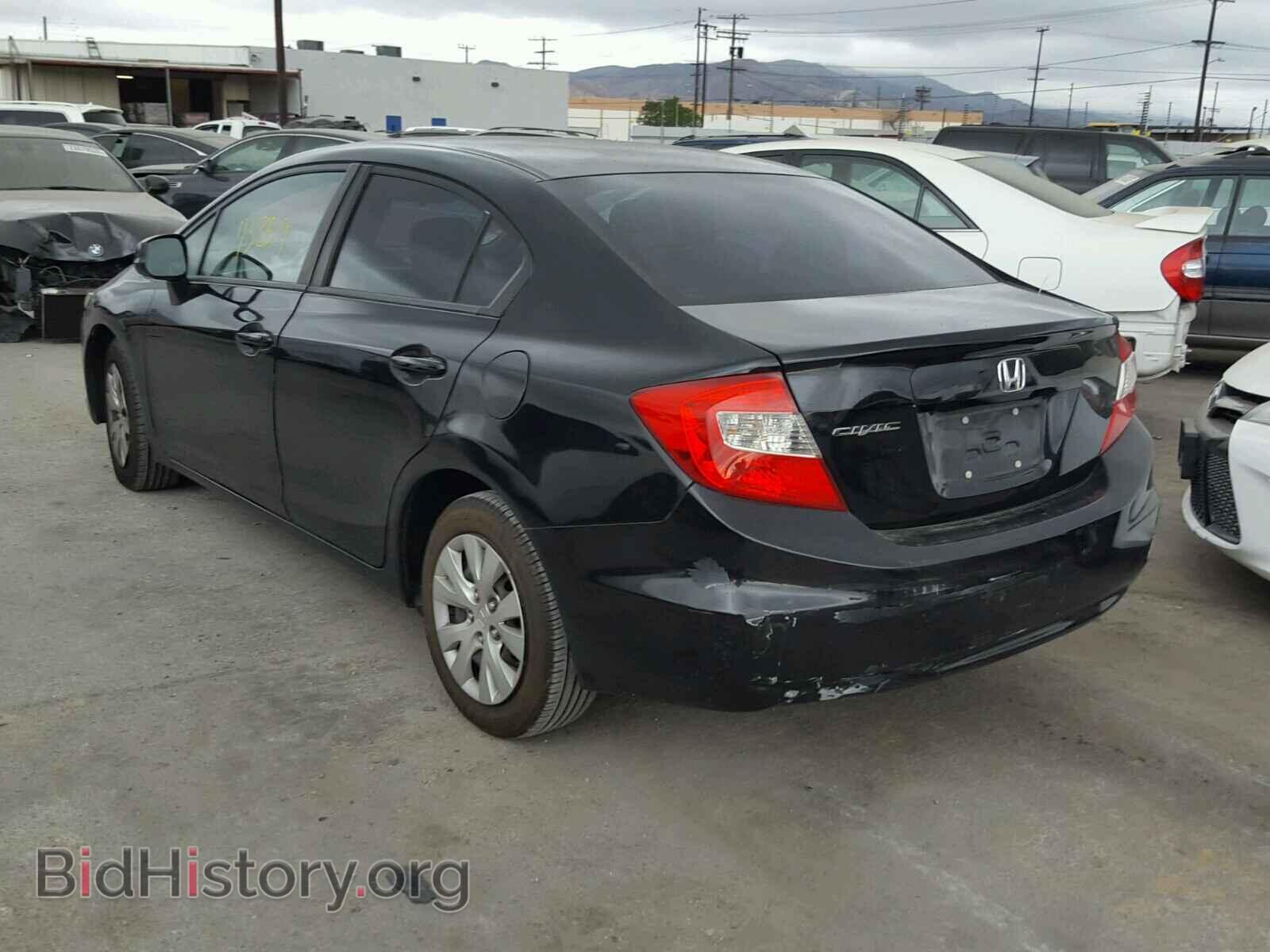 2012 HONDA CIVIC - VIN: 19XFB2F59CE385475 - Фото 3