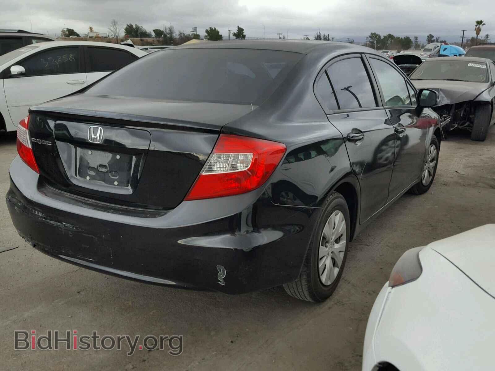 2012 HONDA CIVIC - VIN: 19XFB2F59CE385475 - Фото 4