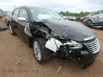 2011 Chrysler 200 200 Limite, black — VIN 1C3BC2FB6BN600424, Copart