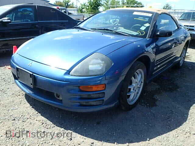 2002 MITSUBISHI ECLIPSE - VIN: 4A3AE85H72E088955 - Фото 2