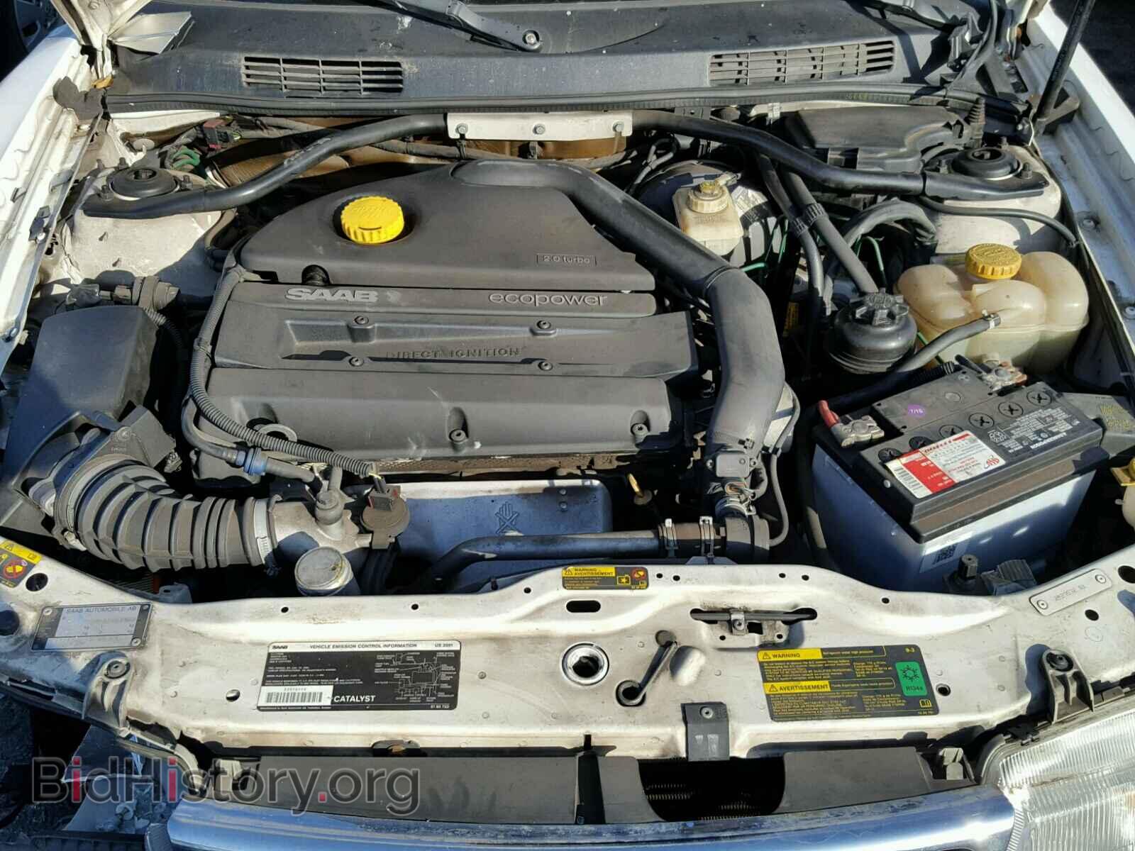 2001 SAAB 9 3 - VIN: YS3DD58H512053983 - Фото 7