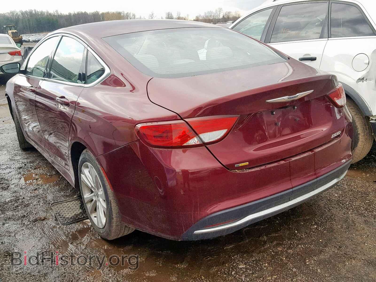 2016 CHRYSLER 200 - VIN: 1C3CCCAB0GN183410 - Фото 3