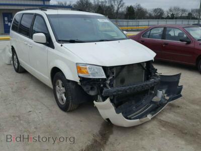 2010 Dodge CARAVAN Grand Cara, белый — VIN 2D4RN5D12AR389128, Copart