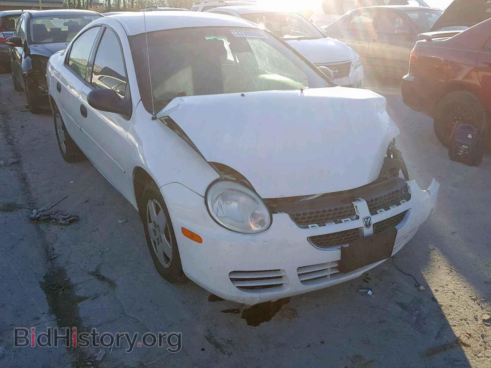 Фотография 1B3ES26C14D558730 - DODGE NEON 2004